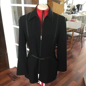 Stunning Black St. John Sport Jacket
